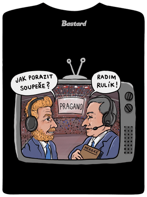 Radim rulík dětské tričko Black