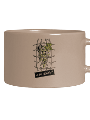 Nevinný Hrozen hrnek makronka Brown Macaron