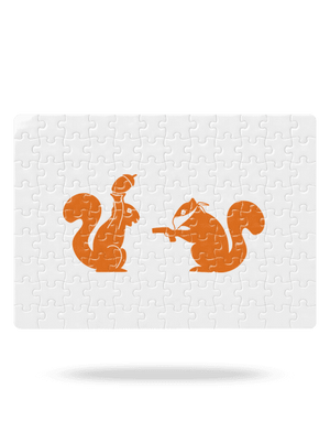 Veverky puzzle White