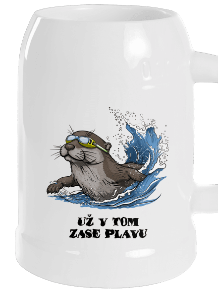 Už v tom zase plavu půllitr White