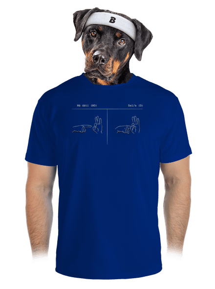 Má dáti dal pánské sportovní tričko Royal Blue Mal