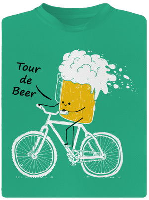 Tour de beer pánské sportovní tričko Mint Mal