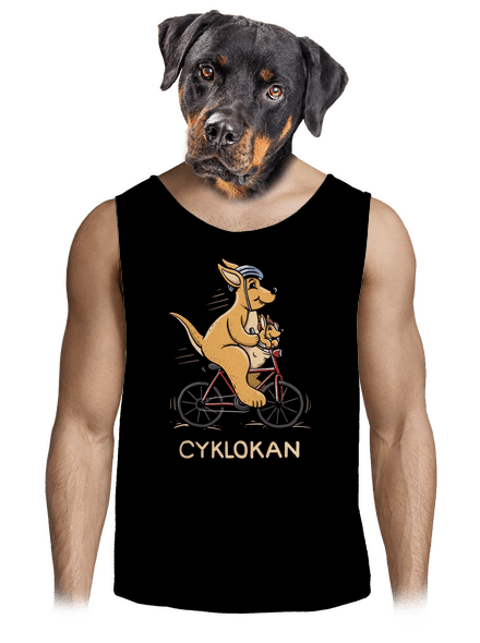 Cyklokan pánské tílko Black