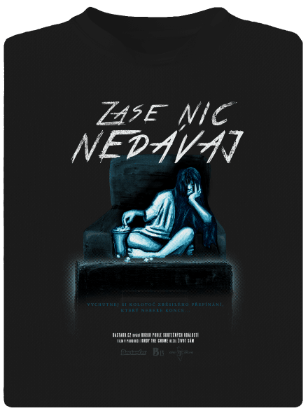 B13: Zase nic nedávaj pánské sportovní tričko Black