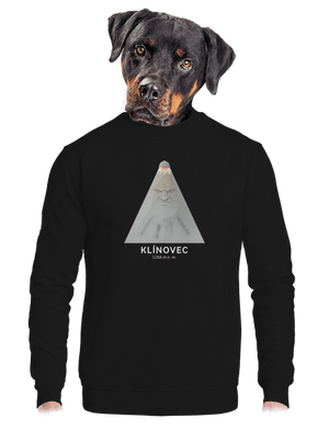 unisex mikina bez kapuce
