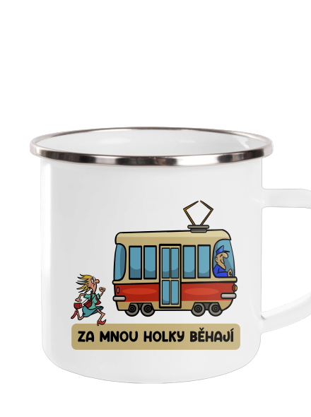 Za mnou holky běhají plecháček White