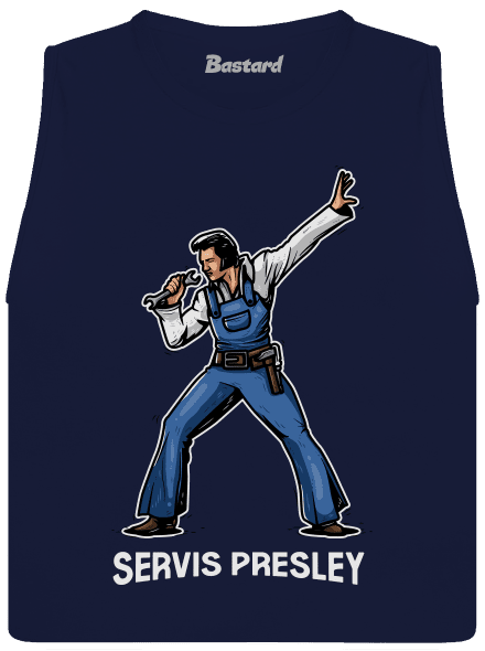 Servis Presley dámské tílko volné Navy
