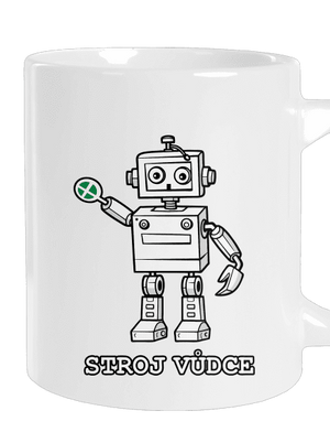 Strojvůdce velký hrnek White