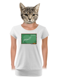 dámské tričko s lemem