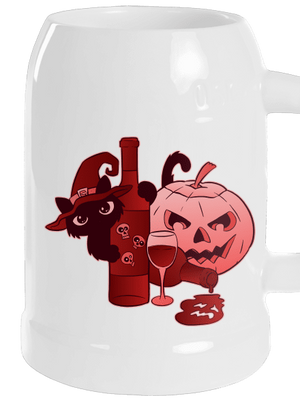 Hello, víno půllitr White