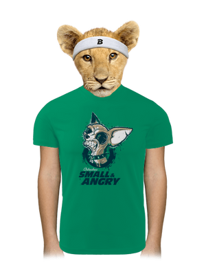 Čivava dětské sportovní tričko Kelly Green Mal