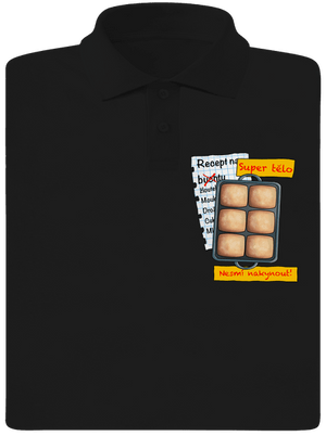 Buchty pánská polokošile Black