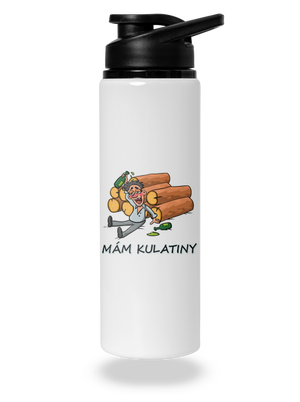 Mám kulatiny lahev na vodu White