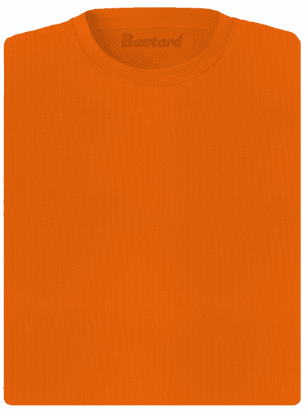 Bez potisku dámské sportovní tričko Neon Orange