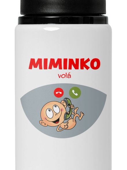 Miminko volá lahev na vodu White