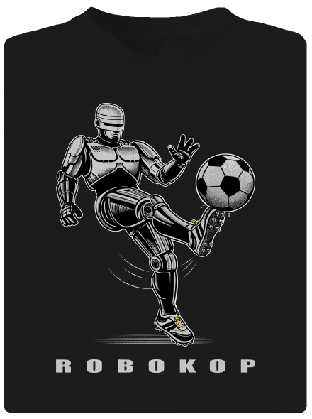 Robokop dětské sportovní tričko Black