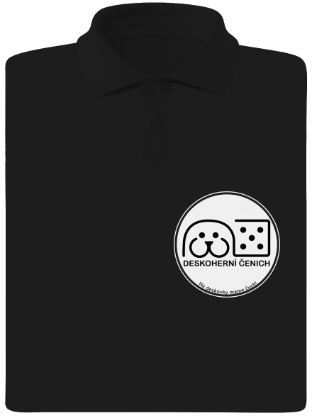 Deskoherní čenich pánská polokošile Black