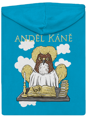 Anděl Káně dámská mikina na zip Blue Atol