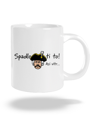 Spadlo ti to velký hrnek White