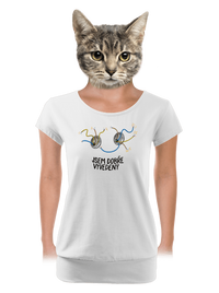 dámské tričko s lemem