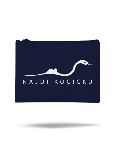 Najdi kočičku taštička French Navy