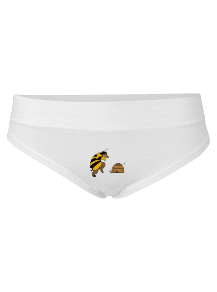 Pan včelka dámské kalhotky White
