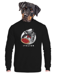 unisex mikina bez kapuce