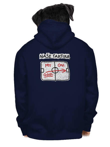Naše taktika pánská mikina na zip Navy