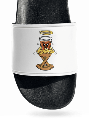 Panáček v jesličkách pantofle White