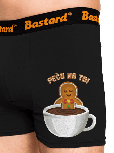 Peču na to! boxerky Black