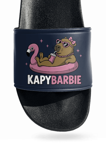 Kapybarbie pantofle Navy