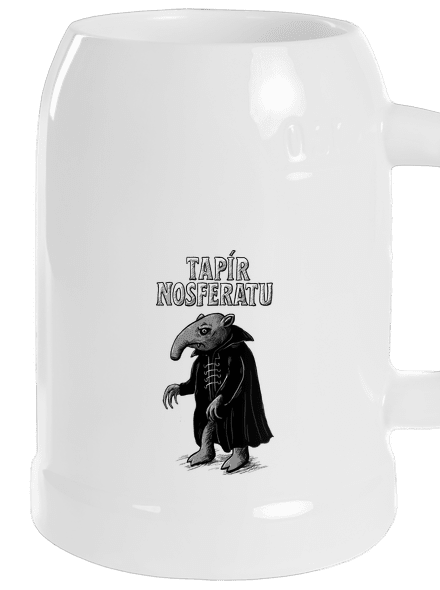 Tapír Nosferatu půllitr White