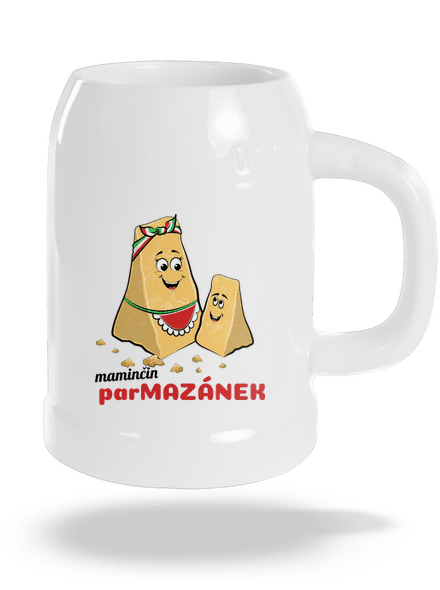Maminčin Parmazánek půllitr White