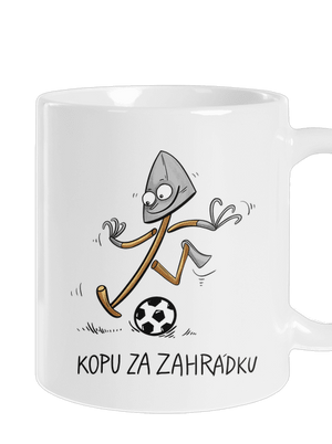 Kopu za zahrádku  klasický hrnek White