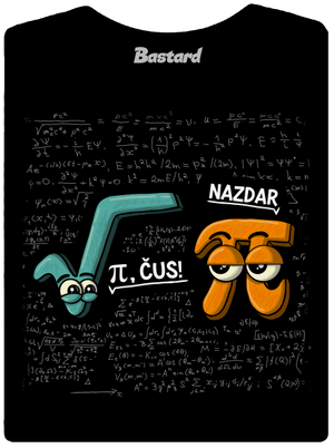 Pí, čus! dámské tričko Black