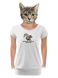 dámské tričko s lemem