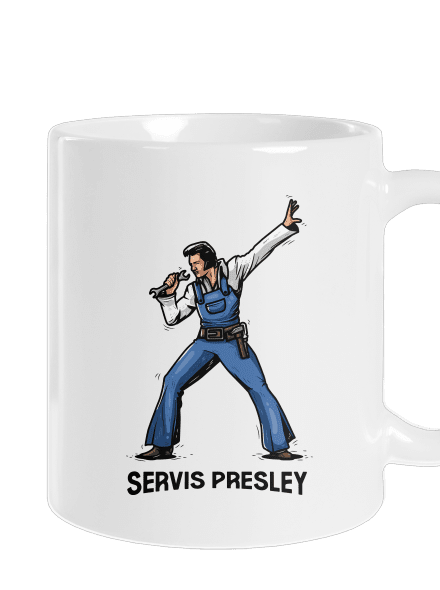 Servis Presley klasický hrnek White