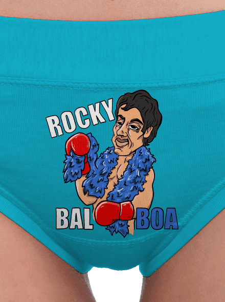 Rocky Bal boa dámské kalhotky Turquoise