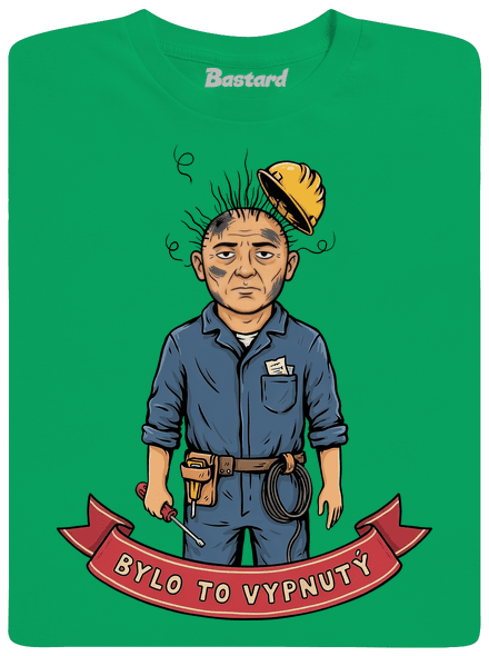 Bylo to vypnutý pánské tričko Kelly Green