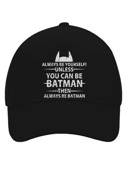 Batman kšiltovka baseballka Black