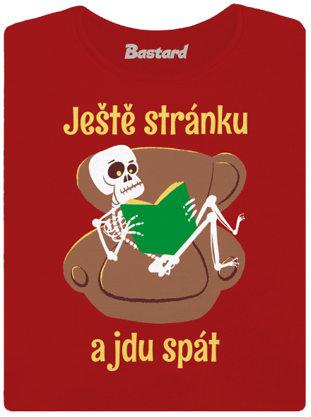Ještě stránku dámské tričko premium Red Mal