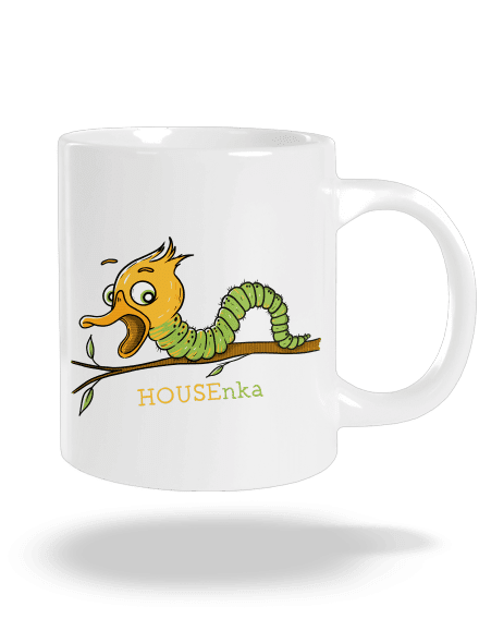 House-nka velký hrnek White