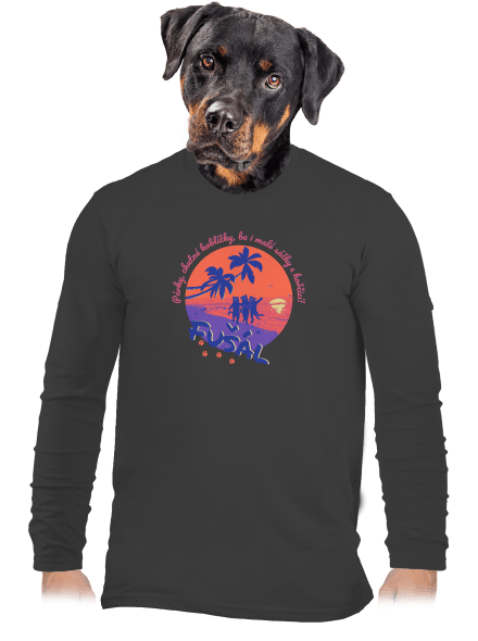 Fušál pánské dlouhý rukáv Dark Grey