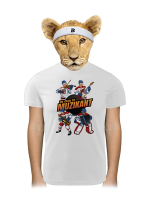 Co Čech, to hokejista dětské sportovní tričko White