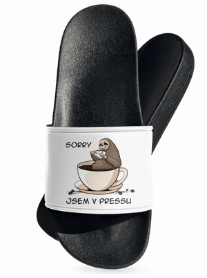 V pressu pantofle White