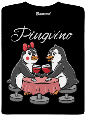 Pingvíno pánské dlouhý rukáv Black