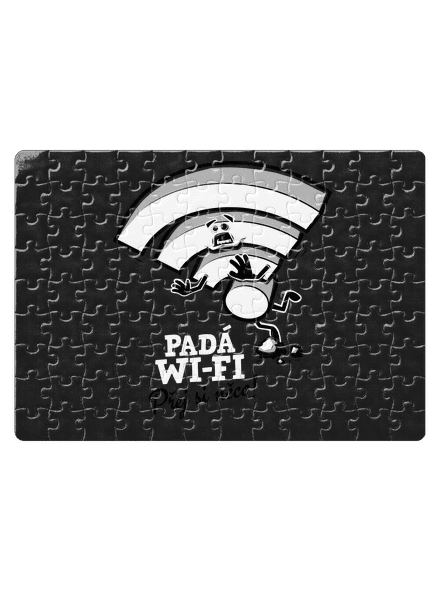 Padá wi-fi puzzle White