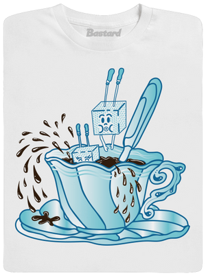 Cukroholik pánské tričko White