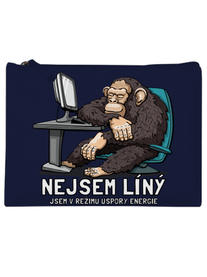 Nejsem líný taštička French Navy