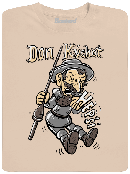 Don Kýchot pánské tričko Sand
